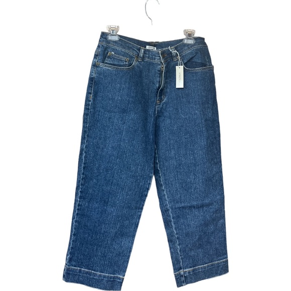 Sz8 Jones Sport Stretch Jean Capri NWT - Picture 2 of 3